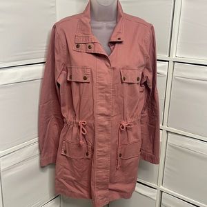 Justfab lightweight dusty pink jacket 🥰